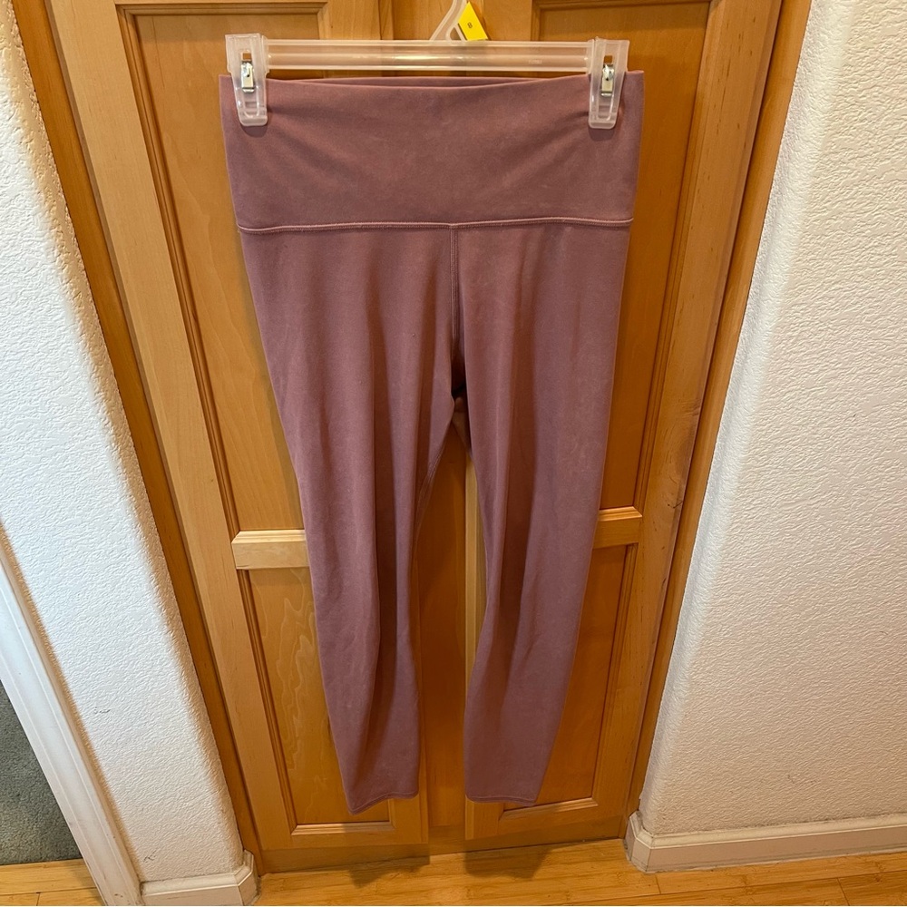 Vuori Washed Mauve Pink Leggings Pants Size Small
